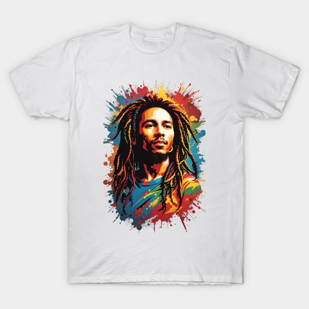 T shirt bob marley store